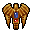 ornamented brooch 11468