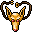 golden hyaena pendant 12543