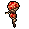 painted gourd rattle 22190