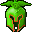 green demon helmet 37609