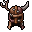 antler-horn helmet 40588