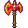 fiery knight axe 666