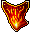 fiery rainbow shield 8078
